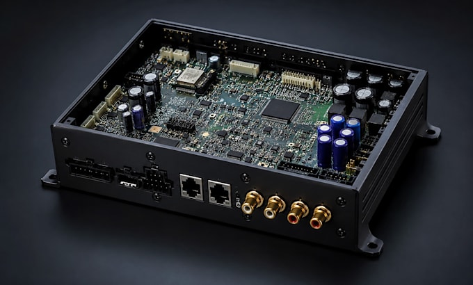 develop tesla a2b audio interface adau1466 dsp configuration esp32 c3 firmware