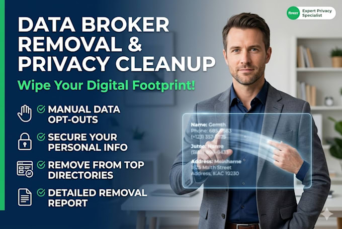 remove your personal information from data broker sites and directories