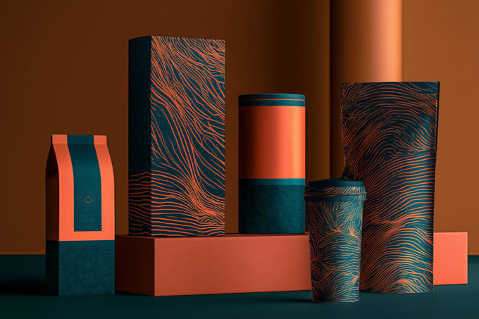 make creative packaging design with print ready files