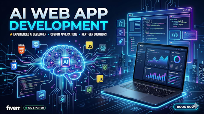 build a responsive ai integrated web application