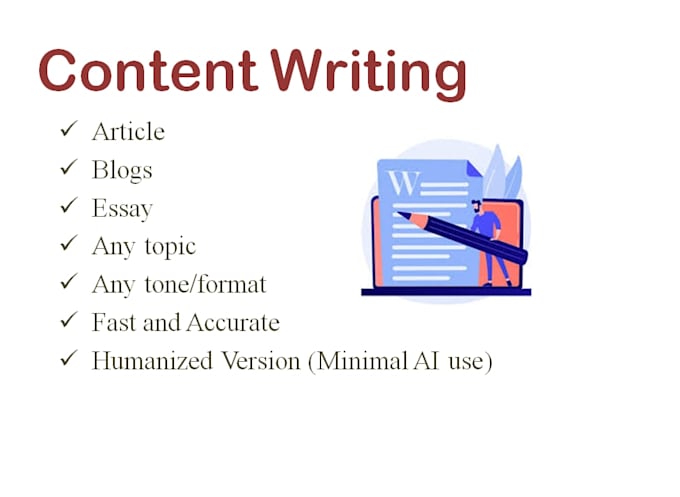 articles and blogs writing and editing