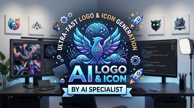 help you create high quality ai logo and icons