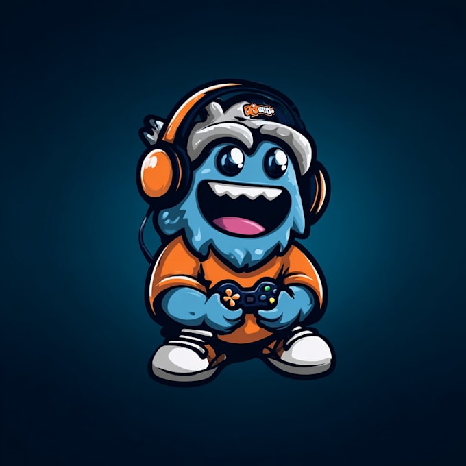 design a unique cartoon mascot logo