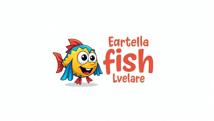 design a professional fish mascot logo for your brand