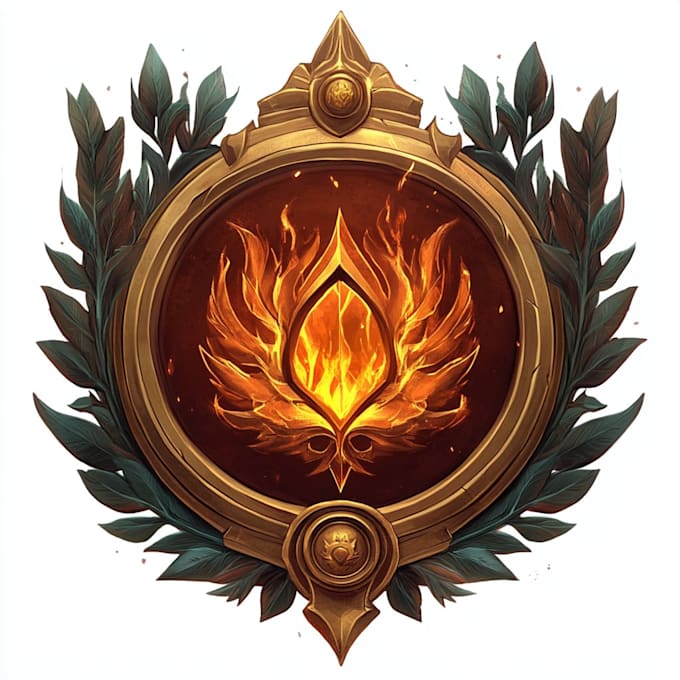 unique and detailed fantasy logo