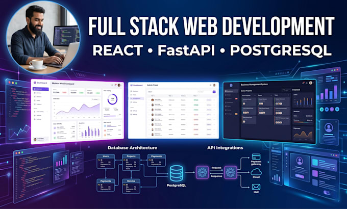 build full stack web applications using react and fastapi