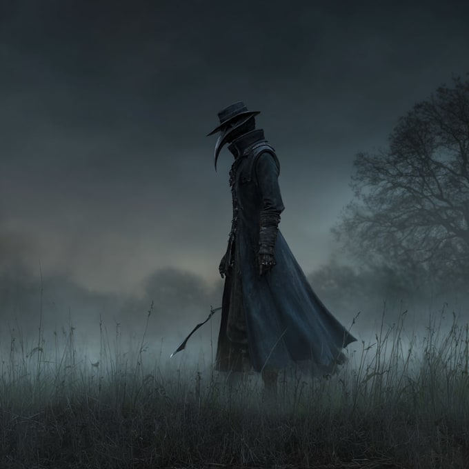 paint horror or urban fantasy art