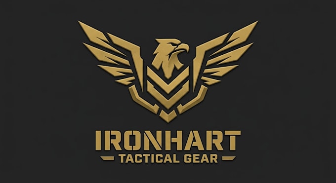 design a bold tactical logo for your brand