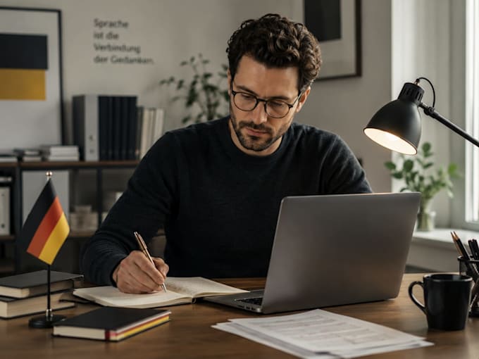 edit and improve your short german website text
