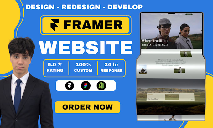 build your framer website as an expert framer developer
