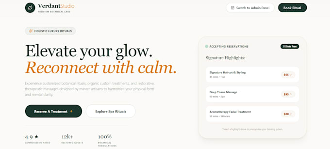 build a custom booking or appointment system