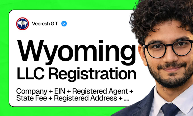 register wyoming llc or company with registered agent and ein