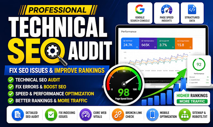 fix technical SEO errors and google indexing issues