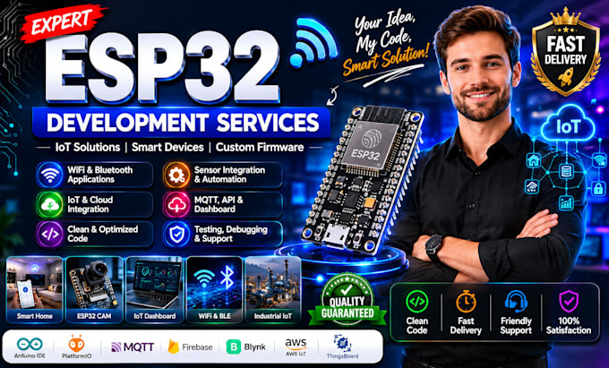 esp32, arduino, iot embedded system, raspberry pl, stm32, pcb design, electronic