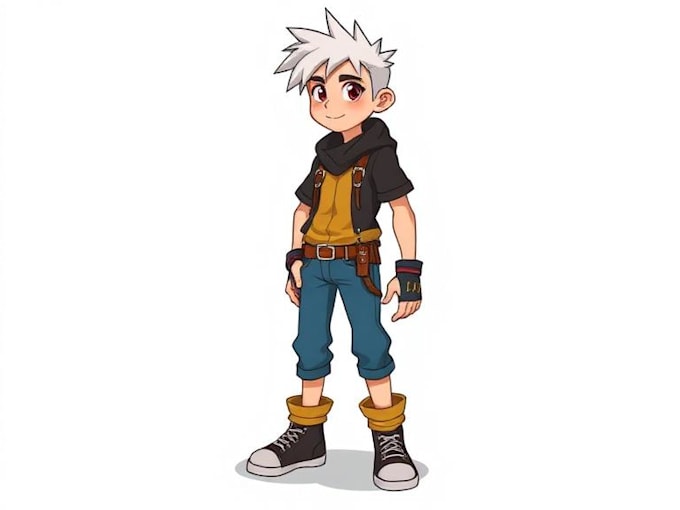 draw cute cartoon character