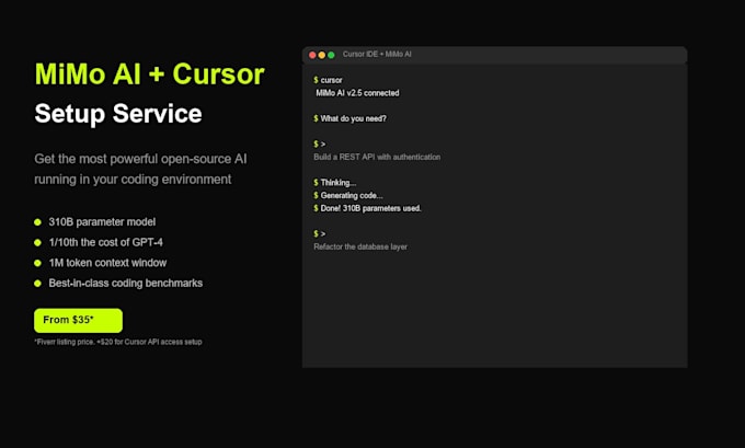 set up mimo ai with cursor for your coding workflow