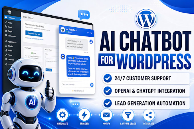 integrate ai chatbot into your wordpress website