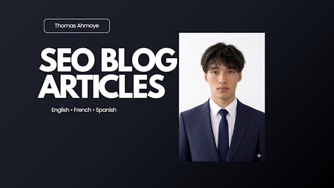 write a professional SEO blog article in french or english