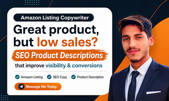 write SEO amazon product descriptions that convert
