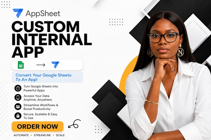 build a custom no code mobile app using appsheet and google sheets