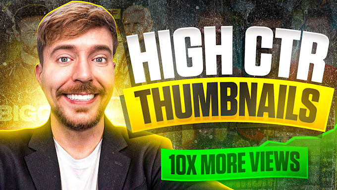 design eye catching thumbnails to boost CTR