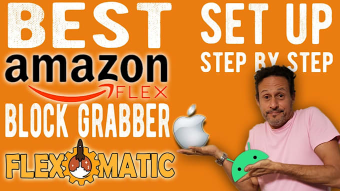 develop amazon flex bot, auto grabber bot, block bot, amazon driver bot