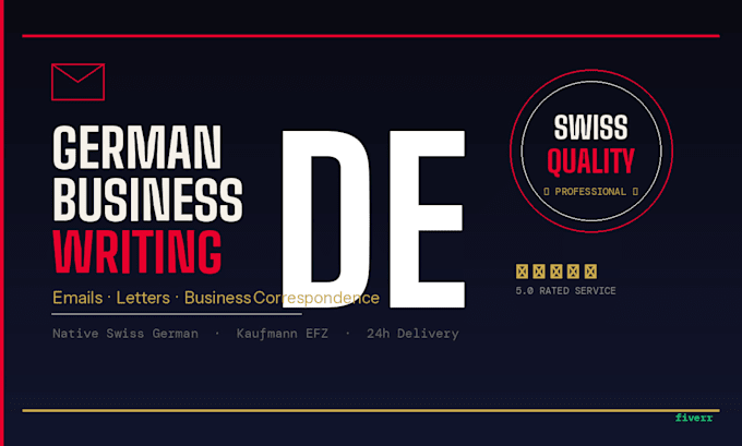 write professional german business emails and letters