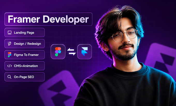 build a custom framer website with cms and animations