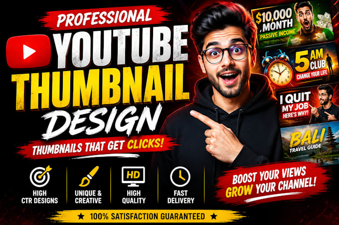 design viral youtube thumbnails that increase views