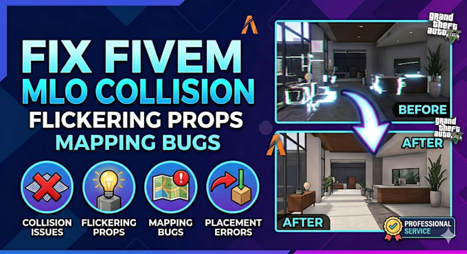 fix fivem mlo map collision flickering props and mapping bugs