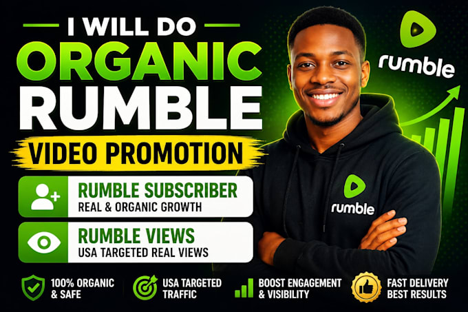 do organic rumble promotion,rumble subscriber,rumble views