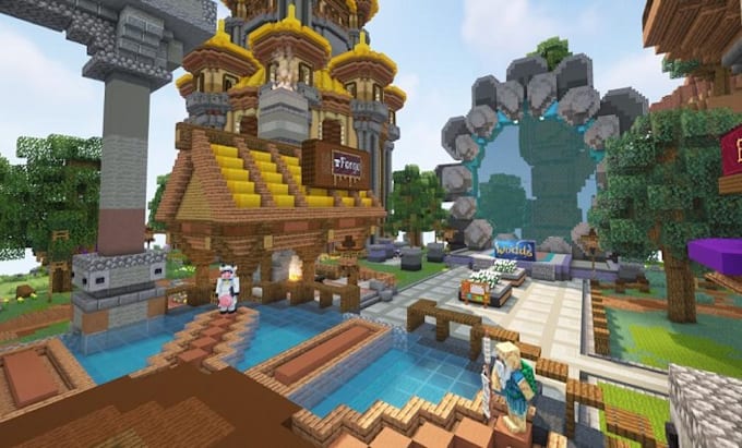 build professional minecraft servers, maps, and spawn areas