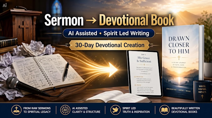 turn your sermons into a powerful devotional book