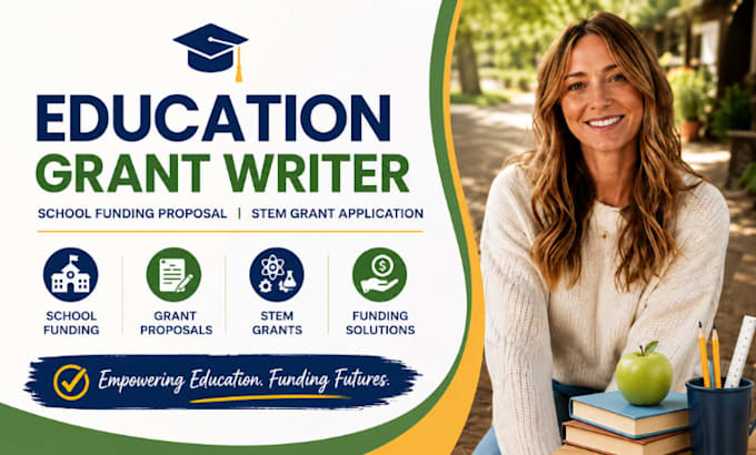 write education grant writer, school funding proposal, stem grant applicationpro