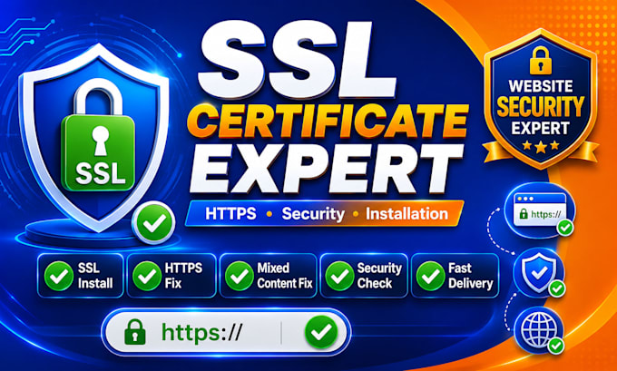 install SSL certificate and fix https issues on your website
