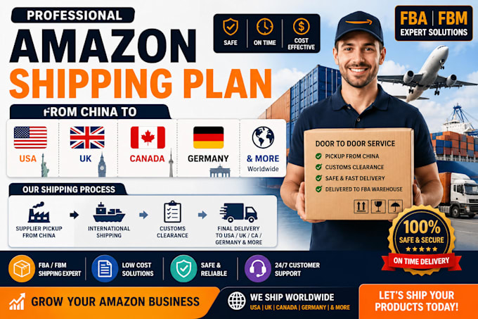 create amazon fba shipping plan and shipment workflow