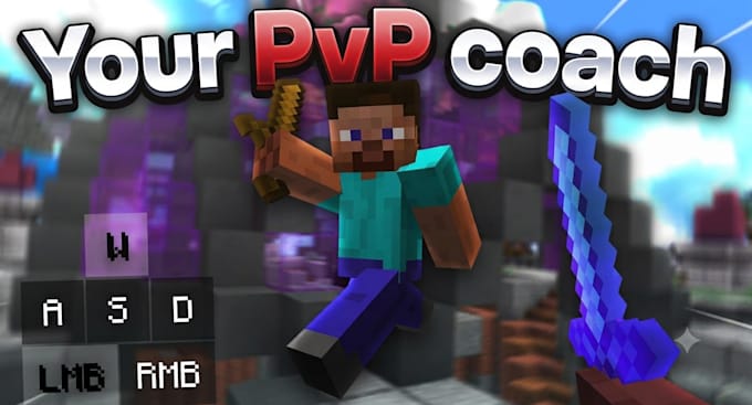 coach you to improve your minecraft bedrock pvp skills