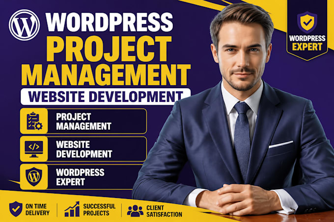 wordpress project management, website development, wordpress expert