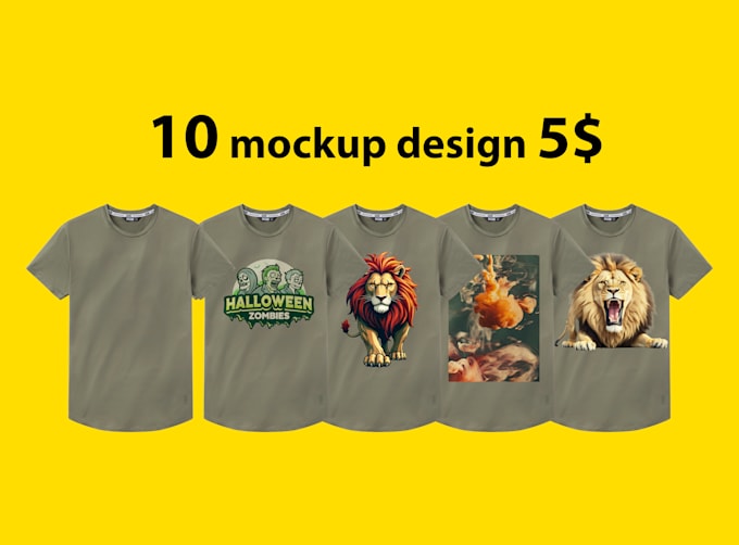 do t shirt mockup design 24 hours