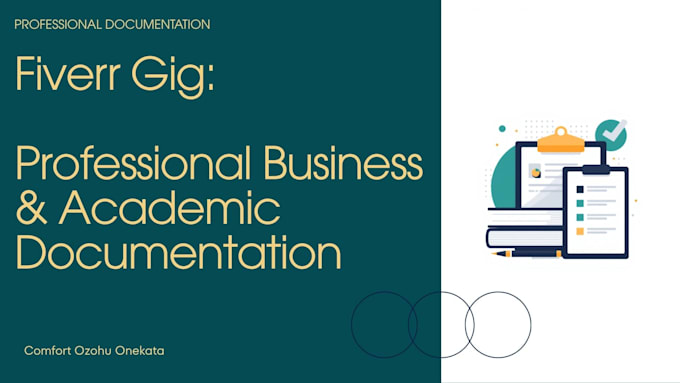 write professional reports and documents