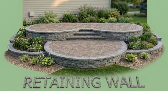 create retaining wall autocad drawings with structural