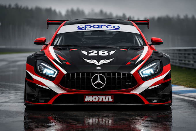 design custom car livery wrap for iracing, le mans ultimate and assetto corsa