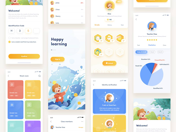 develop kid learning app, e learning app, kid learning game