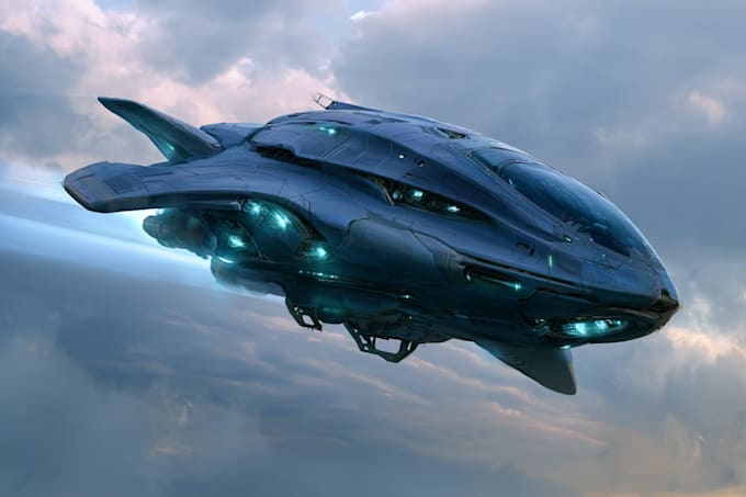 do sci fi spaceship design