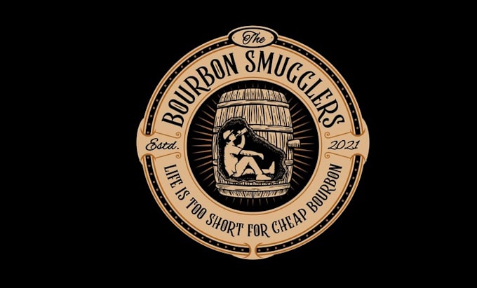 design super eye catching bourbon group logo for you