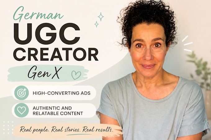 create authentic german genx ugc