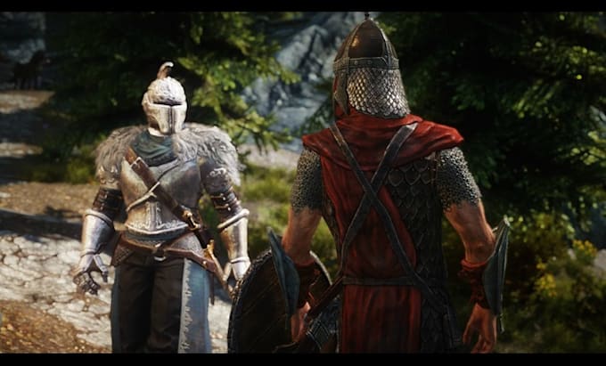 edit or do armor weapon for skyrim mods, fallout 4,  ffxiv mods, resident evil
