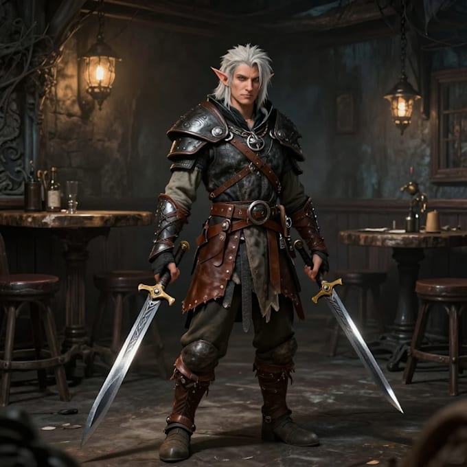 dnd, fantasy character and dnd character