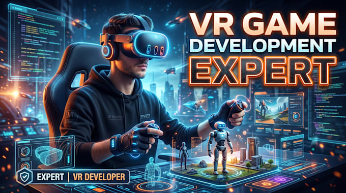 develop VR game unity development mixed reality and virtual reality experience