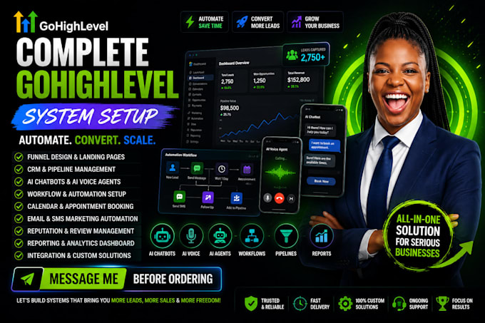 ghl migration ghl website ghl funnel ghl virtual assistant ghl saas onboarding